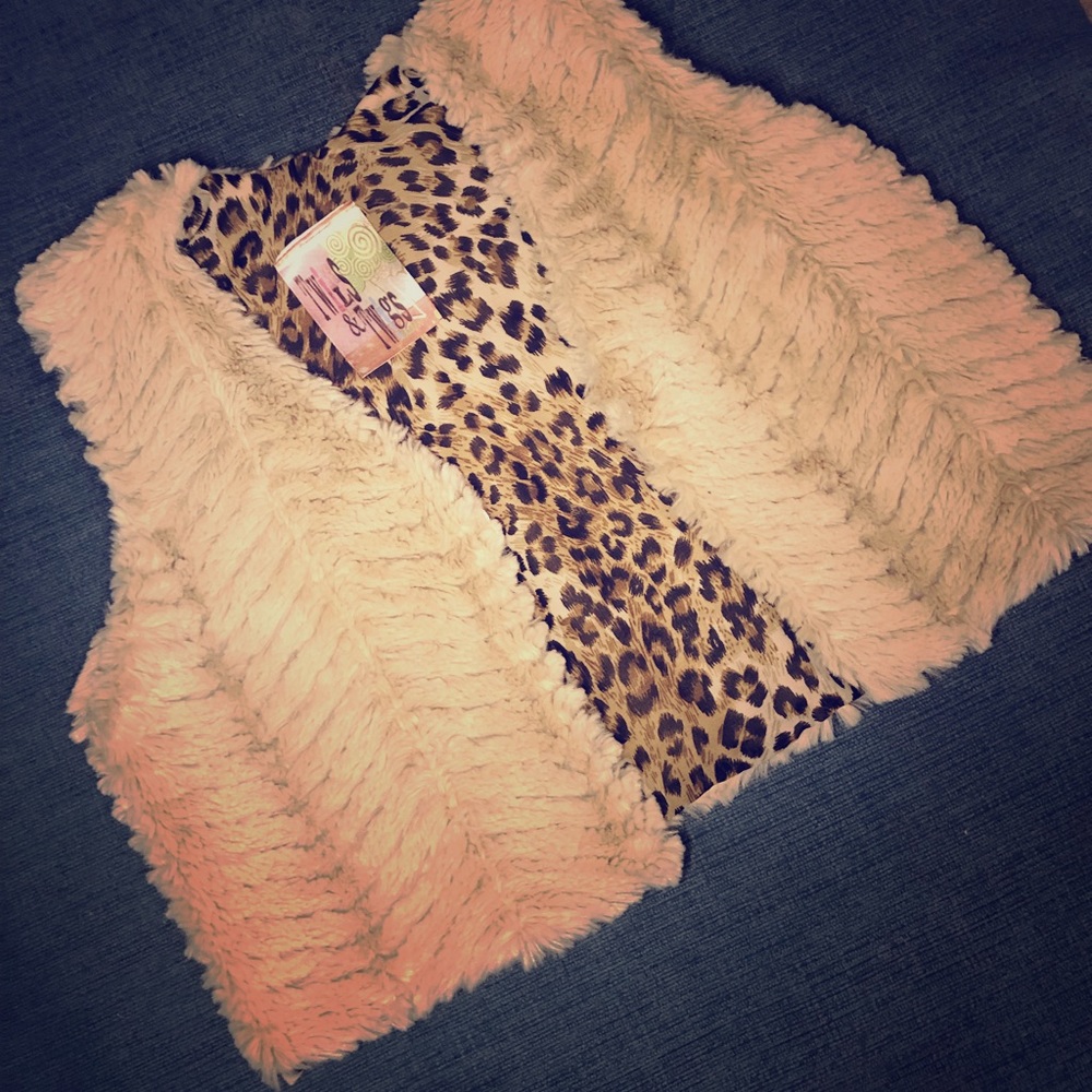Kids Faux Fur Vest